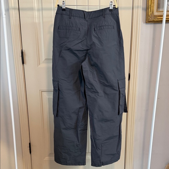 Vans Women's Dark Gray High Rise Cargo Pants - Picture 7 of 8